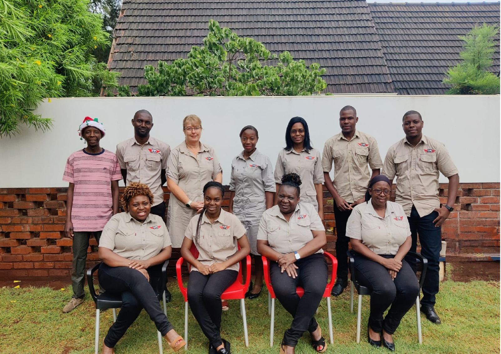 Wings Travel Agency team photograph